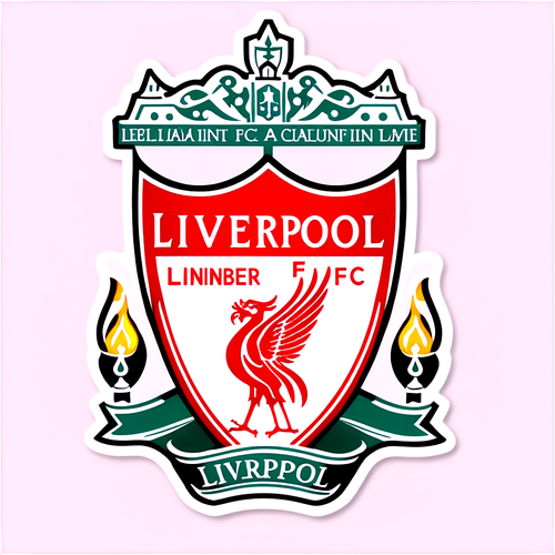 Autocollant de soutien à Liverpool FC