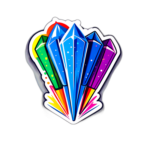 Värikkäät Dart-kuviot