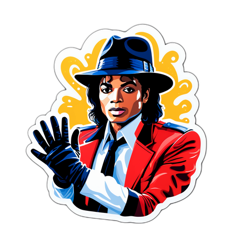 Michael Jackson Sticker