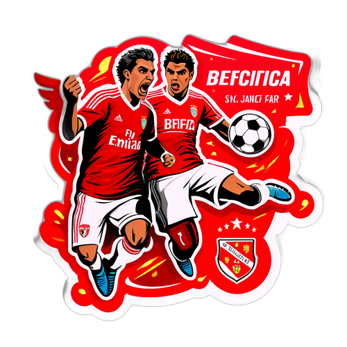 Stiker Rame Benfica vs. Rivalitas Sepak Bola
