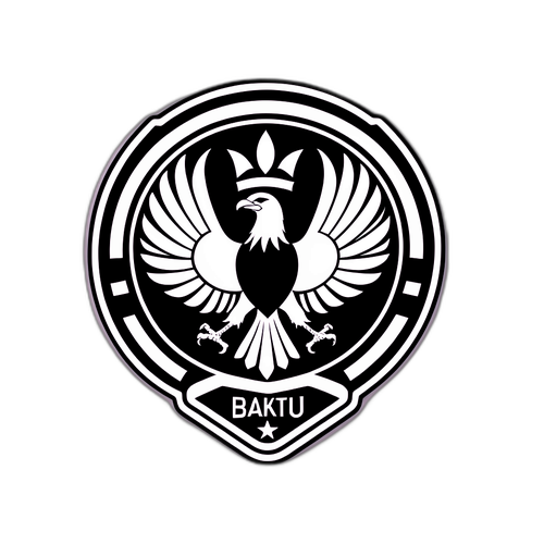 สติกเกอร์ที่เป็นตัวแทนของเบซิคตัส พร้อมตราสโมสร