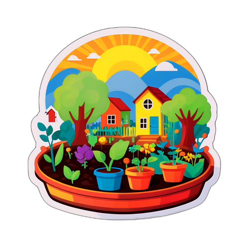 Toplum Bahçesi Sticker'ı