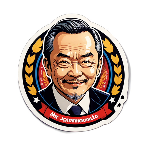 ジョジ・ヤマモト氏の業績を称賛するビジュアル