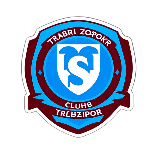 Energiegeladenes Sticker von Trabzonspor