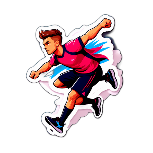 Sticker ya Dominik Szoboszlai yenye Athari za Harakati