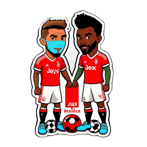 Sticker ya Utabiri wa Mechi ya Ajax vs Benfica