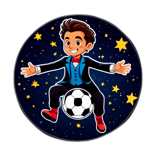 飛天魔術師與足球