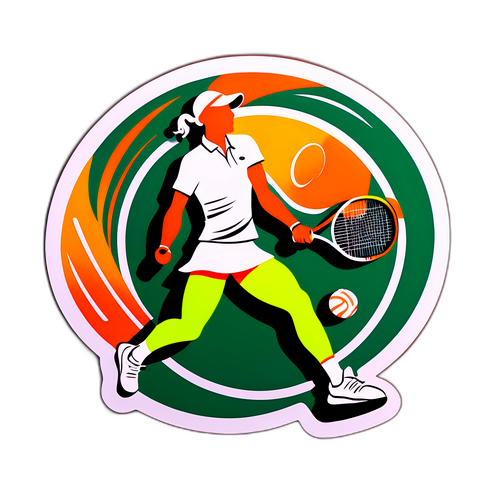 Beregu Pemain Tennis di Roland Garros