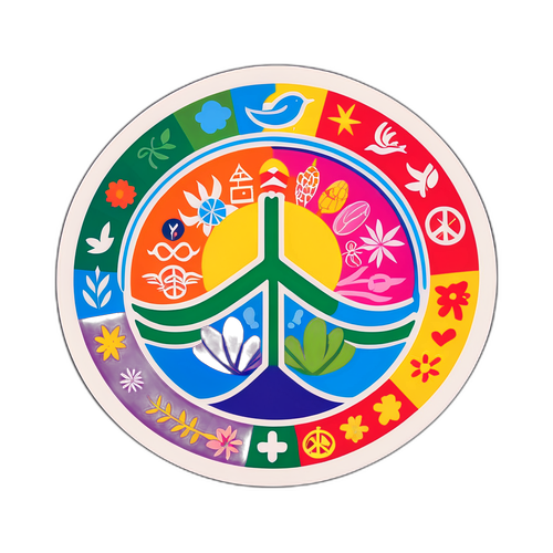 和平与合作的象征