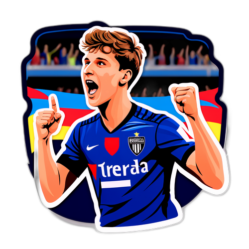 Barella celebra un gol