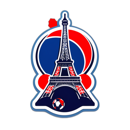 Sticker ya Chic ya Paris Saint-Germain