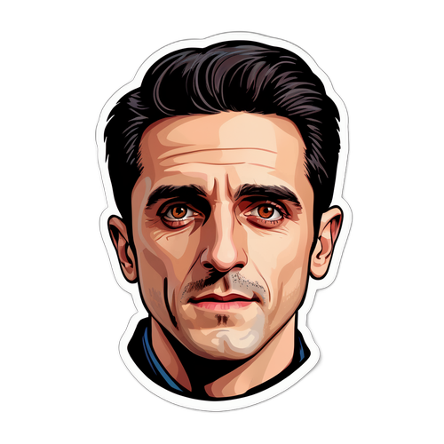 Aufkleber von James Ransone im dynamischen Kunststil