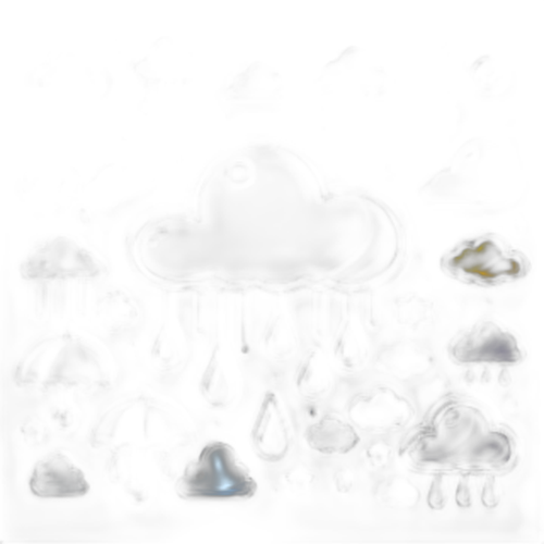 雨量機率主題貼紙