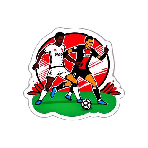 Duell zwischen Flamengo und São Paulo FC