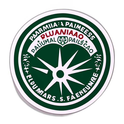 Sticker en apoyo a Palmeiras y Fluminense