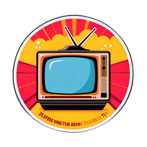 ZDF Retro Kinosticker