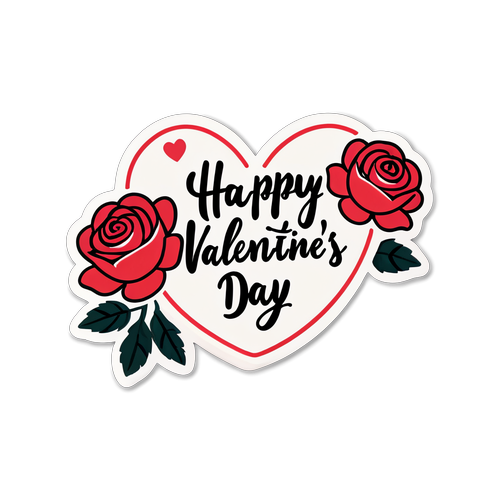 Stiker Ucapan Selamat Hari Valentine