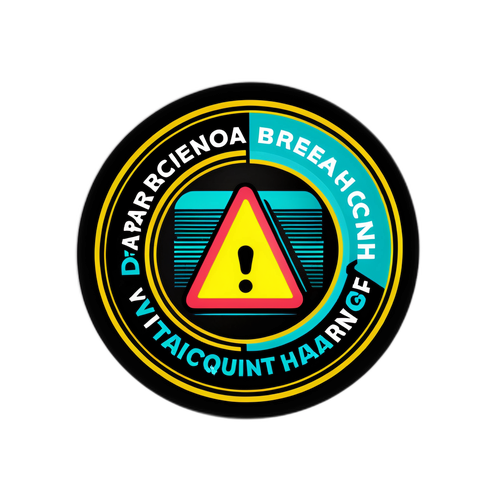 Adatlopási figyelmeztető matrica