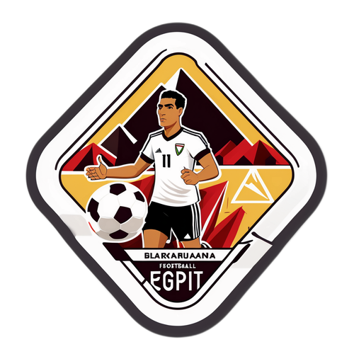 Sticker Warisan Bola Sepak Mesir