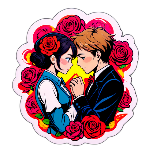 "Güller ve Günahlar" Serisi İlişkileri Sticker'ı