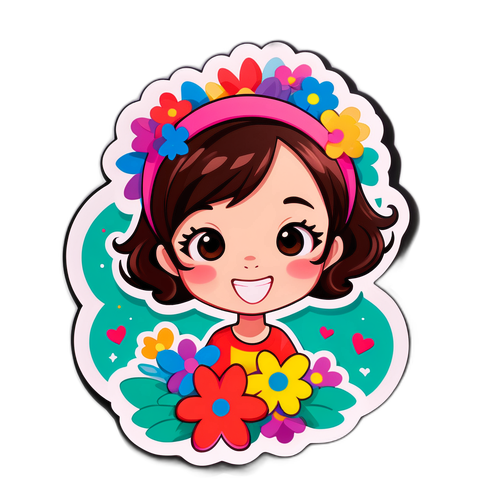 Kleurvolle stickers van Wendy