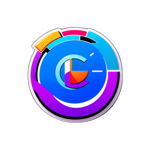 מדבקת טכנולוגיה מודרנית בהשראת ערוץ 13