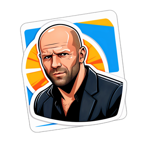Αυτοκόλλητο με τον Jason Statham