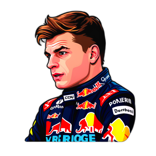 Max Verstappen in Aktion