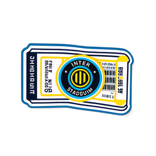 Nhãn dán vé sân vận động Inter