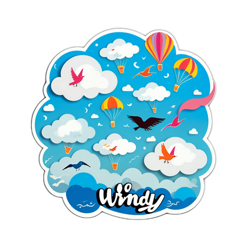 MasayangSticker na 'Windy'