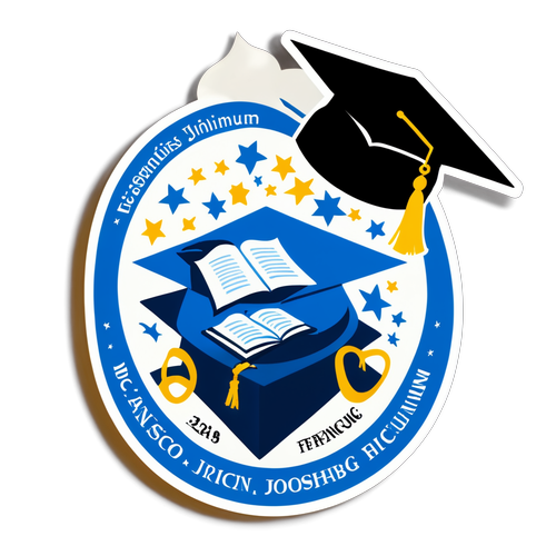 Aufkleber für die Graduation des Francisco Josephinum Wieselburg