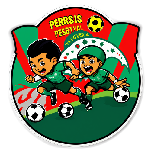 Stiker Rivalitas Sepakbola Persis vs Persebaya