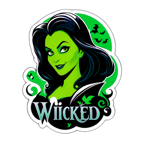 สติกเกอร์ที่ออกแบบสำหรับ Wicked