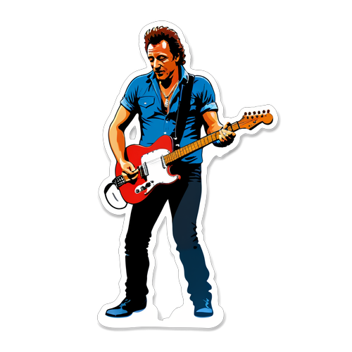 Bruce Springsteen i Stockholm: En Fängslande Sticker med Musikens Legendar!