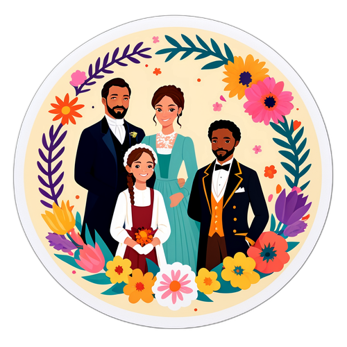 布里奇頓家族主題貼紙