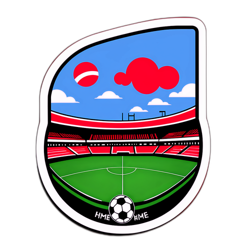 Sticker ya Nyumbani Mpendwa Midtjylland