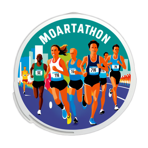 Voel de Energie van de Marathon Rotterdam: Ontdek het Logo dat Toenemend Momentum Uitstraalt!