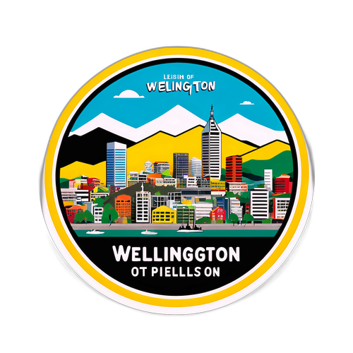 Interaktivní samolepka Wellingtonu