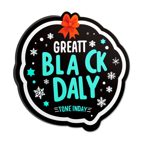 Sticker kwa Siku Kuu ya Black Friday