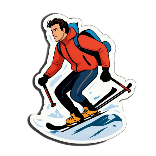 Μια αυτοκόλλητη που συνδυάζει τη λογοτεχνία με τον αθλητισμό