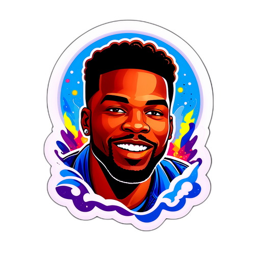 Stiker Nathaniel Brown