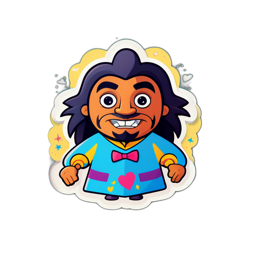 Sticker Watak Igor Jesus yang Menyeronokkan