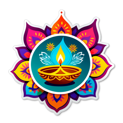 Valon Juhla: Diwali Stickerit