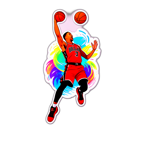 CJ McCollum Slam Dunk Sticker