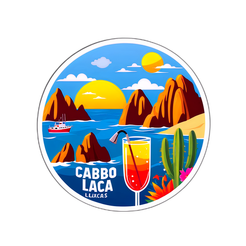 Sticker de Cabo San Lucas: Actividades al Aire Libre