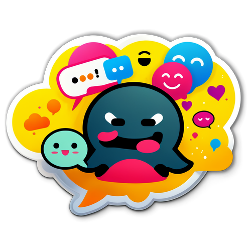 Jangan Terlepas! Sticker WhatsApp Ceria 'Chat Away!' Dengan Emoji Menarik!