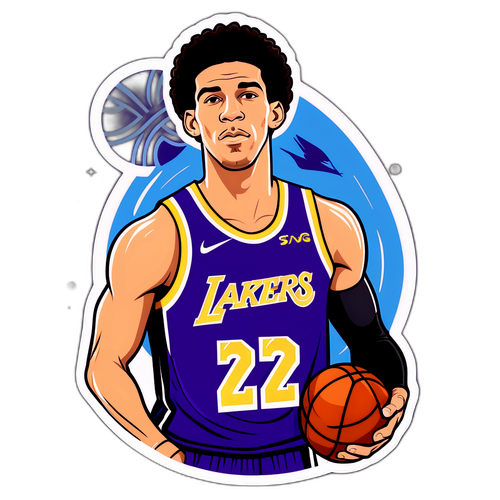 A sticker sobre Lonzo Ball