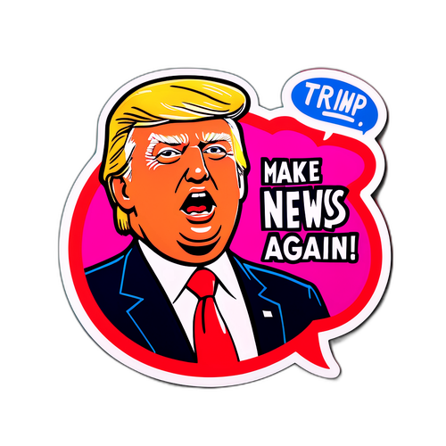 Donald Trump Bátor Matrica