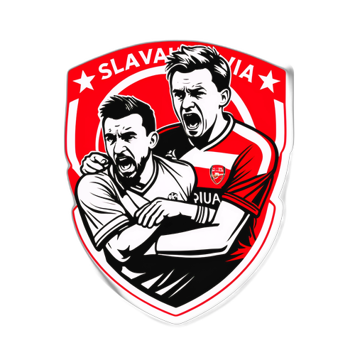 Eksena ng Super Intensity sa Slavia Praha vs Arsenal