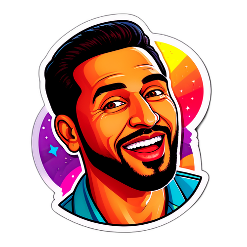 Autocollant humoristique de Redouane Bougheraba